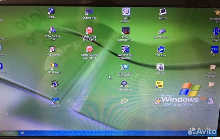 Автосканер Вася диагност про с нетбуком