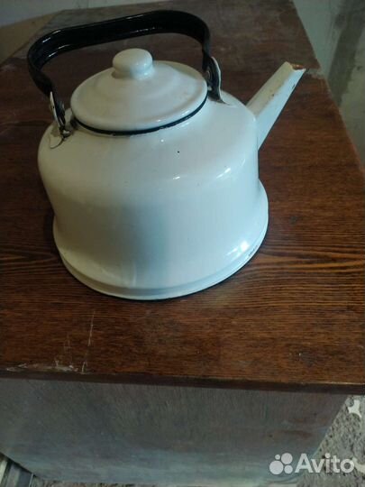 Чайник эмалированный СССР
