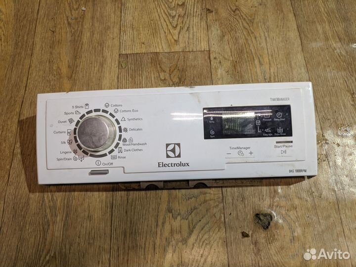 Панель управления стиральной машины Electrolux
