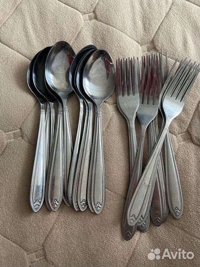 12ложек,12 вилок