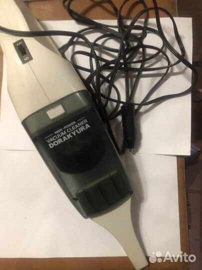 Автомобильный пылесос новый