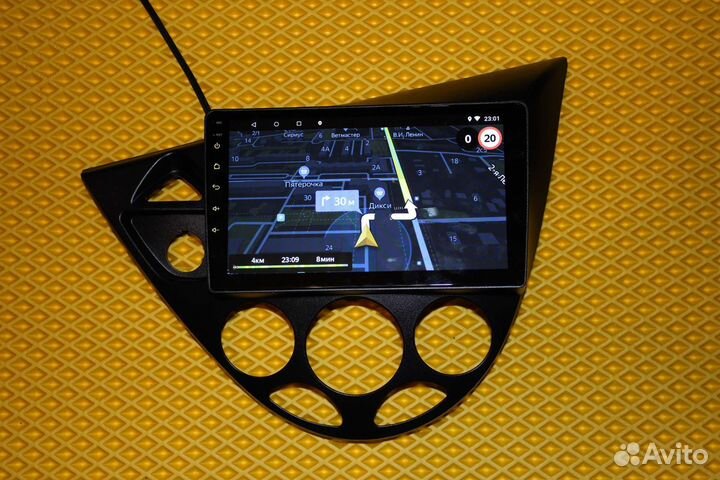 Магнитола ford focus 1 android 9 дюймов