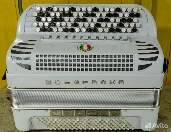 Итальянский баян Excelsior, 4 х голосный