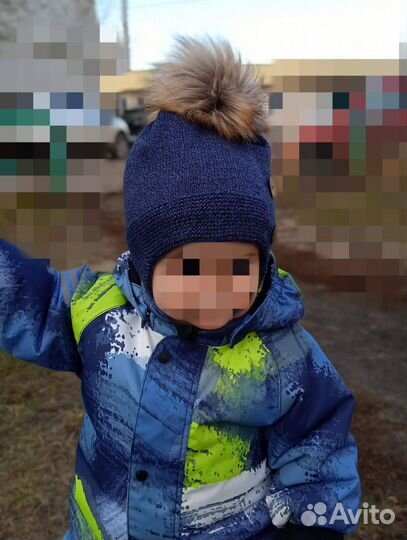 Шапка зимняя для мальчика