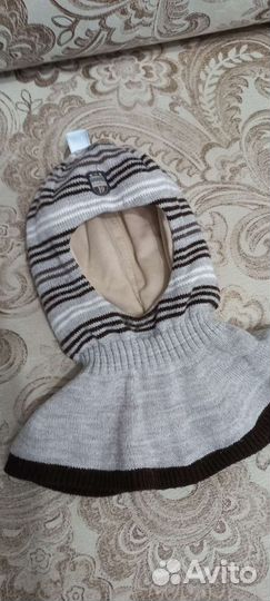 Шапка шлем зимняя 48