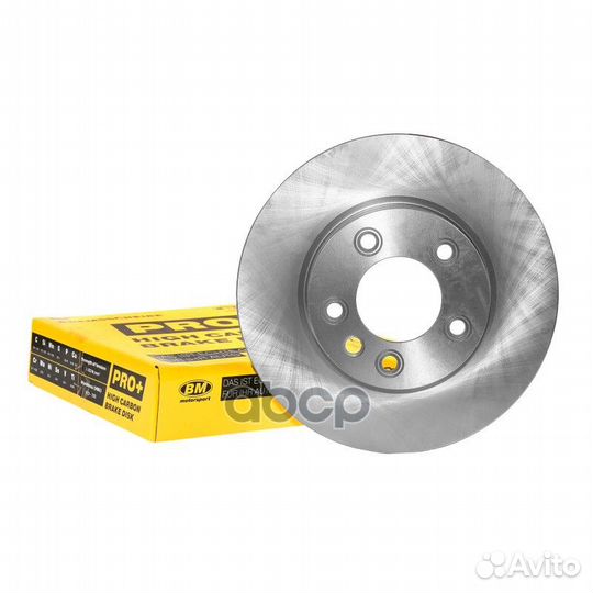 Диск тормозной высокоуглеродистый вентилируемый