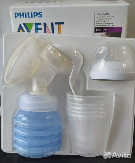 Молокоотсос ручной avent philips