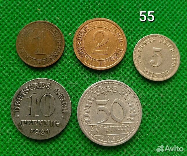 Наборы иностранных монет