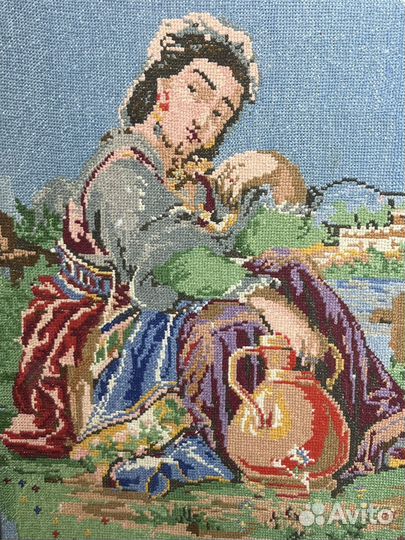 Картина вышивка СССР