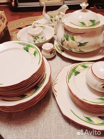 Набор столовой посуды фарфор 29 предметов