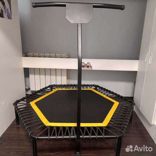 Батут для фитнеса с ручкой