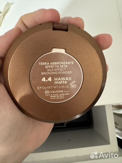 Пудра-бронзер collistar Silk Effect