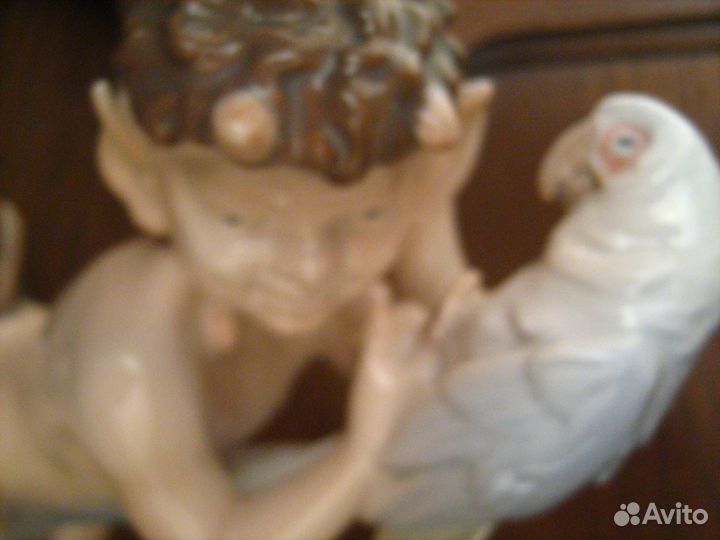 Скульптура Фавн и попугай Копенгаген