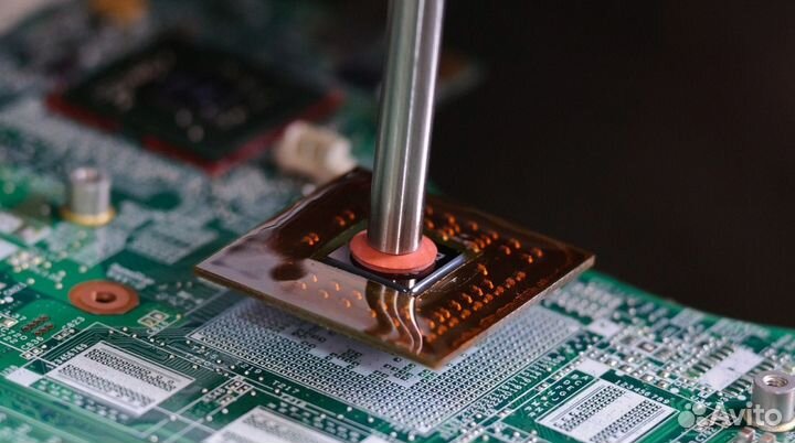 Замена и реболлинг микросхем BGA пайка. ремонт