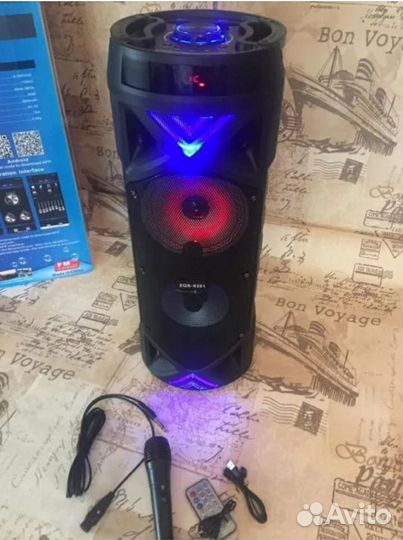 Портативна колонка ZQS 6202