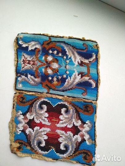 Вышивки СССР, вышивки из бисера дореволюционные