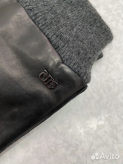 Перчатки мужские кожаные