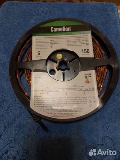 Светодиодная лента и галогенные лампы