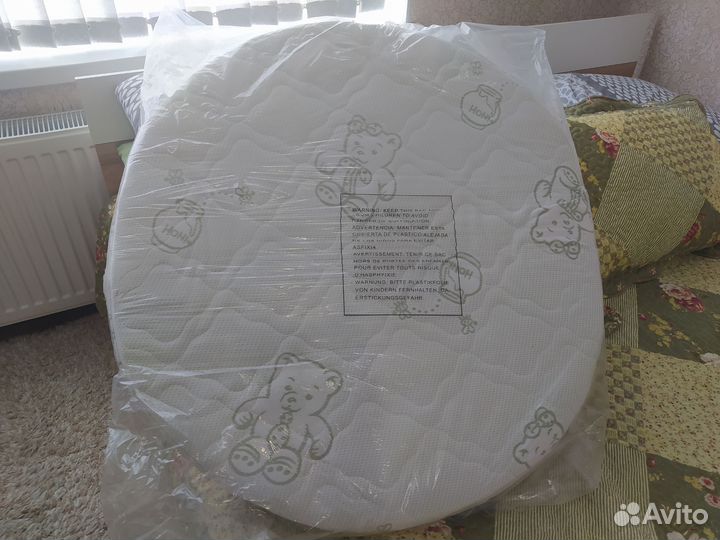 Матрас детский круглый б/у