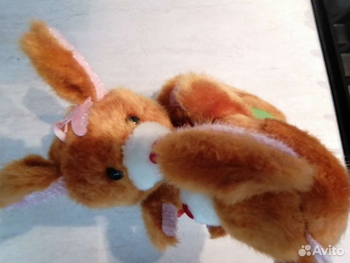 Мягкая игрушка зайки девочка и мальчик