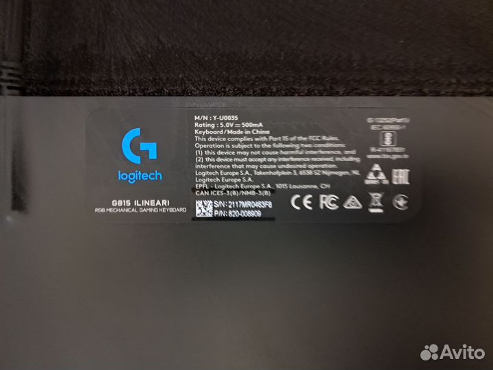 Клавиатура Logitech g815