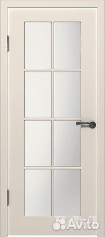 Межкомнатная дверь эмаль VFD Порта, остеклённая, I