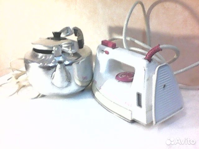 Электро Чайник алюмин Утюг Тефаль