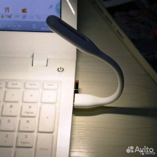 Гибкая светодиодная USB лампа для ноутбука и др