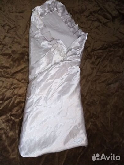 Одеялко и покрывало белоснежные