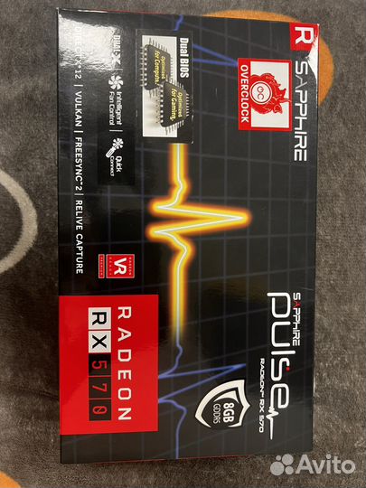 Видеокарта rx580 8gb sapphire