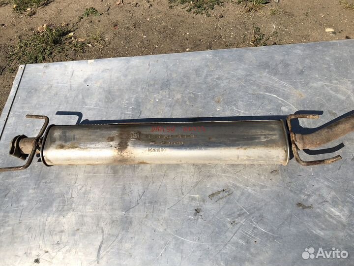 Резонатор Opel Astra h хэтчбек