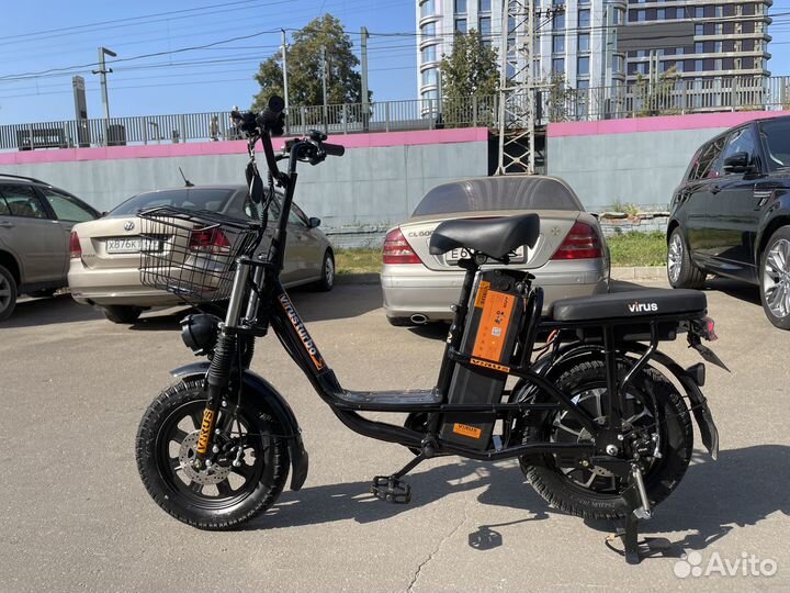 Электровелосипед Монстр Оригинал Virus Turbo S