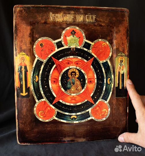 Икона ручной работы 