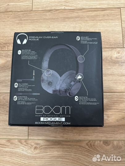 Проводные наушники Boom rogue