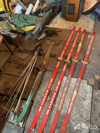 Лыжи беговые СССР