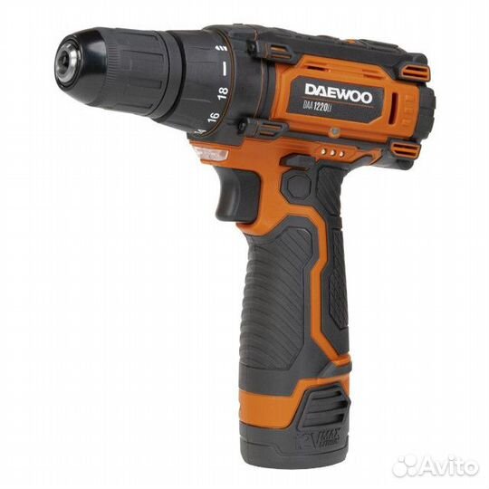 Дрель-шуруповерт daewoo DAA 1220Li 12В Li-Ion 1,5А
