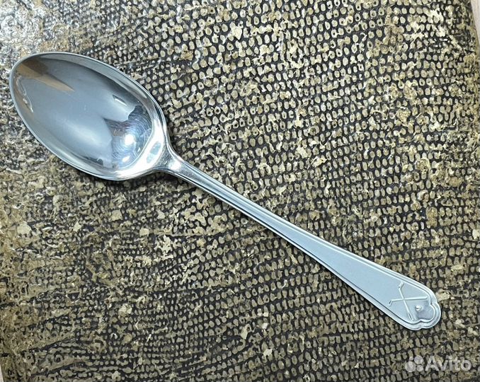 6 серебряных чайных ложечек Гольф, Англия 1933 925