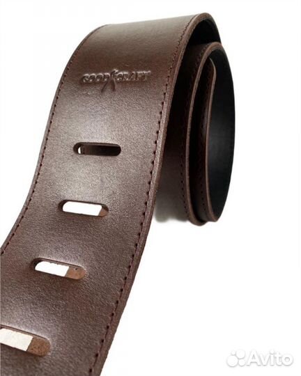 Ремень для гитары кожа