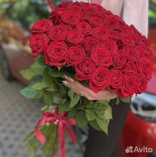 Букет из 51 роз Цветы