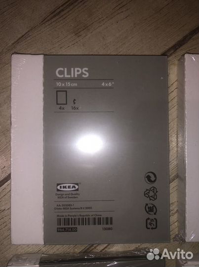 16 штук - Фоторамка IKEA 10x15