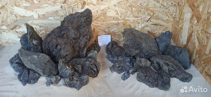 Камни для аквариума Фактурные Красивые