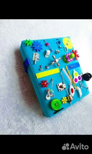 Бизиборд мягкий