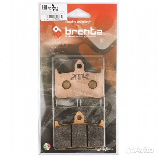 Brenta FT4136 Тормозные колодки