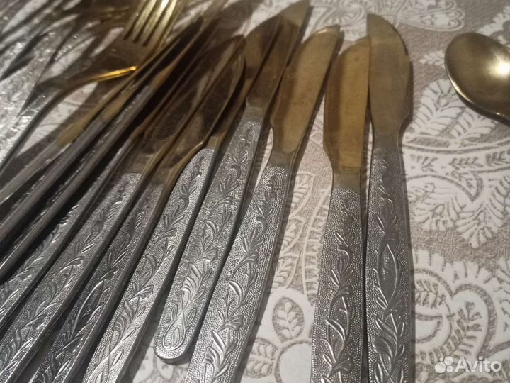 Набор столовых приборов СССР нержавейка