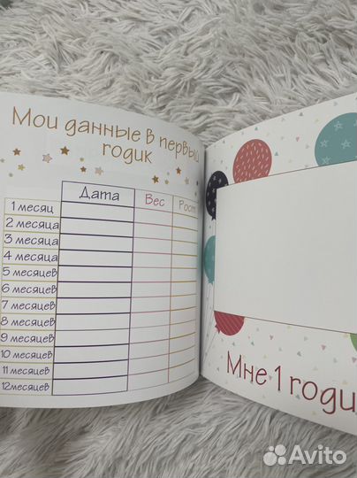 Фотоальбом для новорожденного