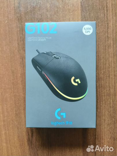 Игровая мышь Logitech G102 LightSync Black