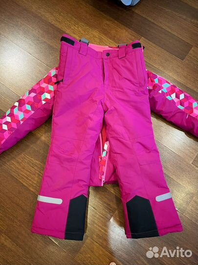 Зимний костюм для девочки valianly 128