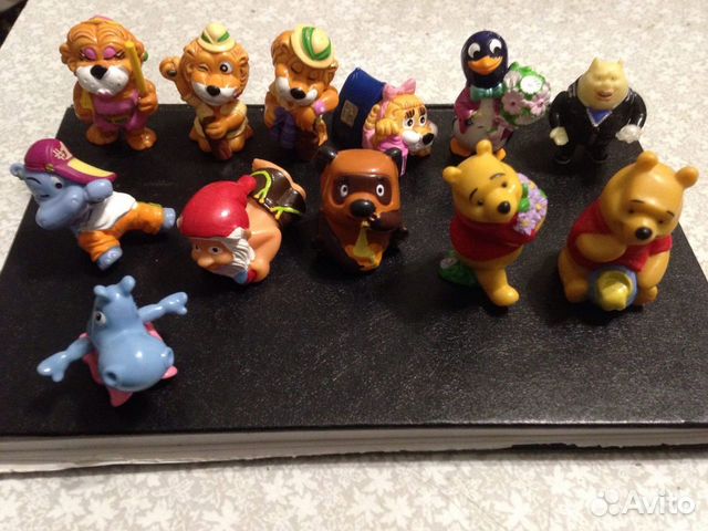 Фигурки из шоколадного яйца Kinder surprise