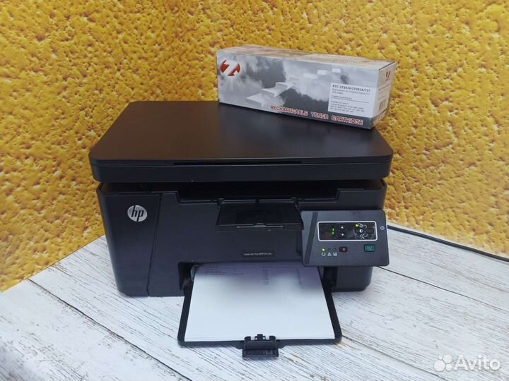 Лазерный мфу 3 в 1 hp LaserJet Pro m125ra