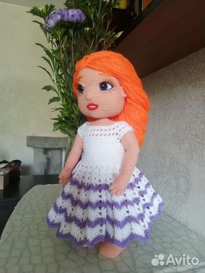 Кукла вязаная крючком